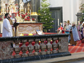 Diözesale Aussendung der Sternsinger im Hohen Dom zu Fulda (Foto:Karl-Franz Thiede)